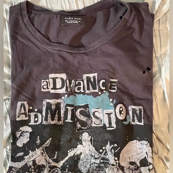 Zara Other - ZARA Rock Tee Shirt